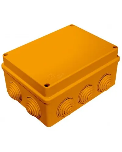 Коробка JBS150 150х110х70, 10 вых., 8P (1,5…4мм²) (43119HF): Коробка монтажная, огнестойкая, без галогена в Барнауле