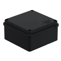 Коробка BJB/JBS100 100х100х55, IP56, черная (44057BL-1). Коробка монтажная. Экопласт