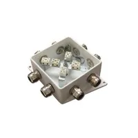 КМ-О (10к)-IP66-120х120, четыре ввода: Коробка монтажная огнестойкая