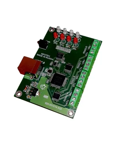 AVT-USB/4RS422. Промышленный преобразователь USB в RS-422. Инфотех в Барнауле