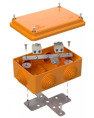 Коробка огнестойкая 120х80х50 (40-0340-FR1.5-4). Коробка огнестойкая для открытой установки. Промрукав в Барнауле