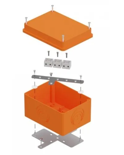 Коробка огнестойкая 150х110х90 E15-E120 для о/п (40-0351-FR1.5-6). Коробка огнестойкая для открытой установки. Промрукав в Барнауле