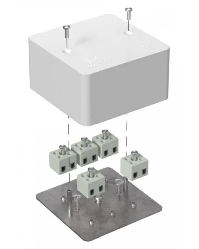 Коробка огнестойкая для к/к 40-0460-FR2.5-10 Е15-Е120 85х85х45. Коробка огнестойкая. Промрукав в Барнауле