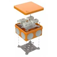 Коробка огнестойкая 100х100х50 (60-0300-FR6.0-4-8-Р Е15-Е60). Коробка огнестойкая для открытой установки. Промрукав
