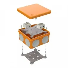 Коробка огнестойкая 60-0300-FR2.5-4 Е15-Е120 100х100х50. Коробка огнестойкая для открытой установки. Промрукав