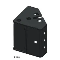 Z 100 (4 шт). Угловой элемент цоколя. ПРОВЕНТО
