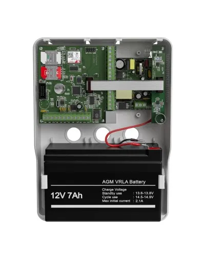 Mega v.5 LTE в корпусе (под АКБ 1,2-7 Ач с БРП 12V 2,5А). Панель охранная радиоканальная. Ритм в Барнауле
