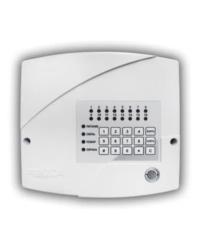 Приток-А-КОП-03 (16) 2G. Устройство оконечное объектовое приемно-контрольное c GSM и LAN коммуникаторами. СОКРАТ в Барнауле