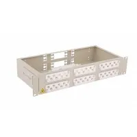 ШКОС-Л-2U/4-32-FC/ST/SC/LC~-(корпус)~ (130308-00041). Кросс оптический 19. ССД (Связьстройдеталь)